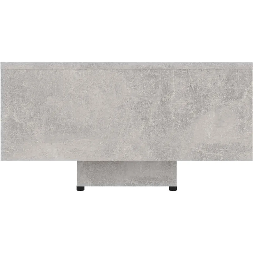 vidaXL Salontafel 85x55x31 cm bewerkt hout betongrijs grijs, foto 3