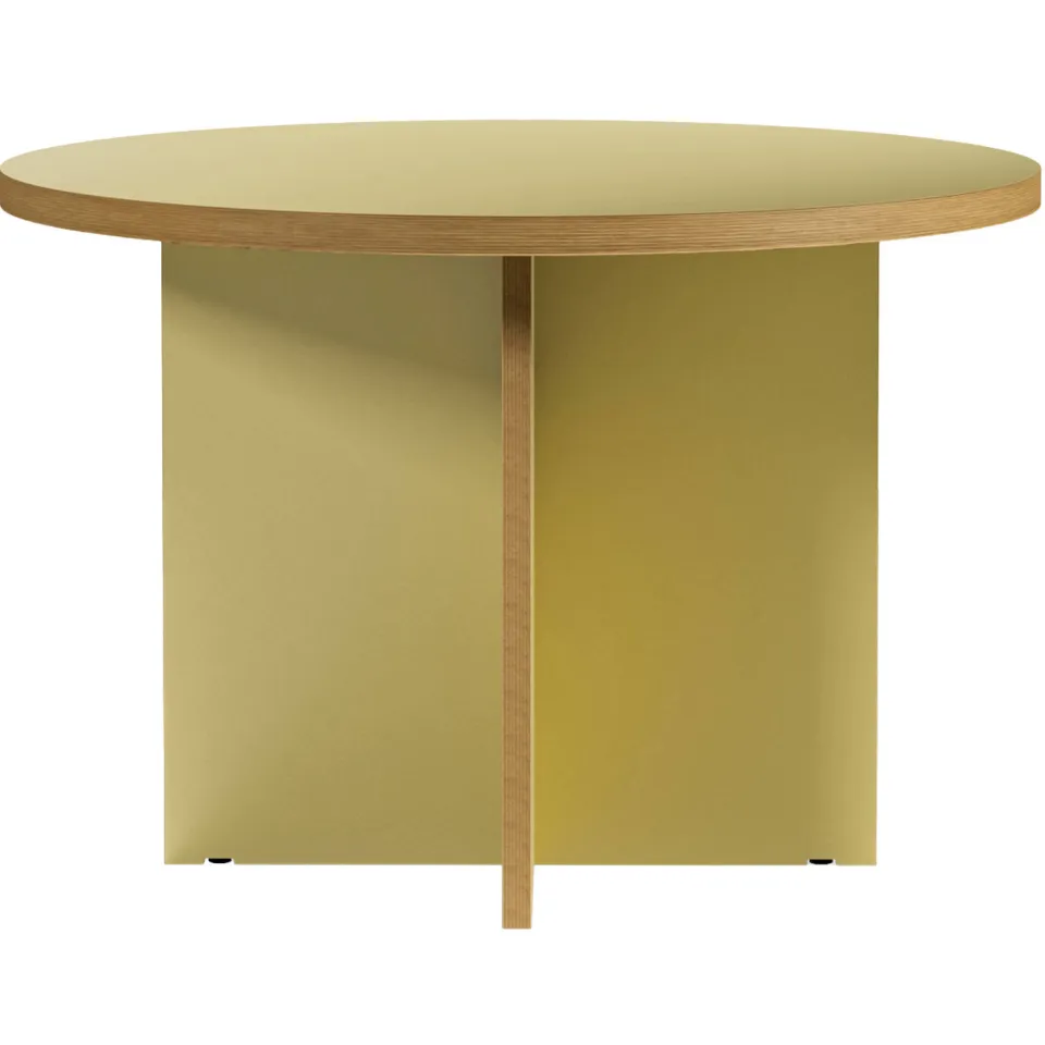 HKLIVING eetkamertafel olive green, foto 2