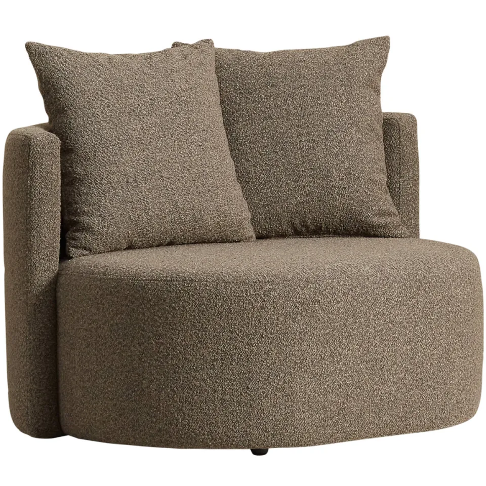 NOUS Living Joy loveseat bruin, foto 5
