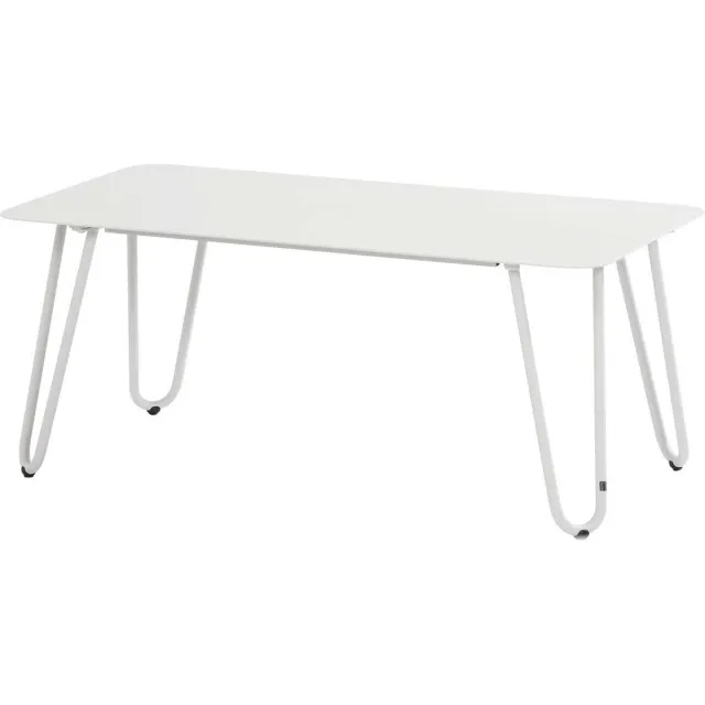 4 Seasons Outdoor Cool lounge tuintafel 110x59x45 cm - wit