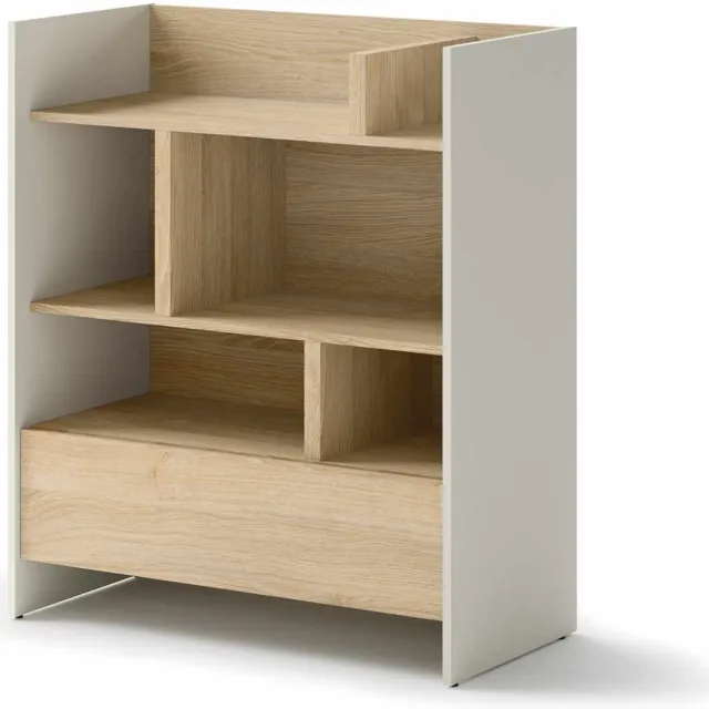 Mobistoxx Boekenkast CONCEPTION PRO 108 cm kasjmier/nagano eik