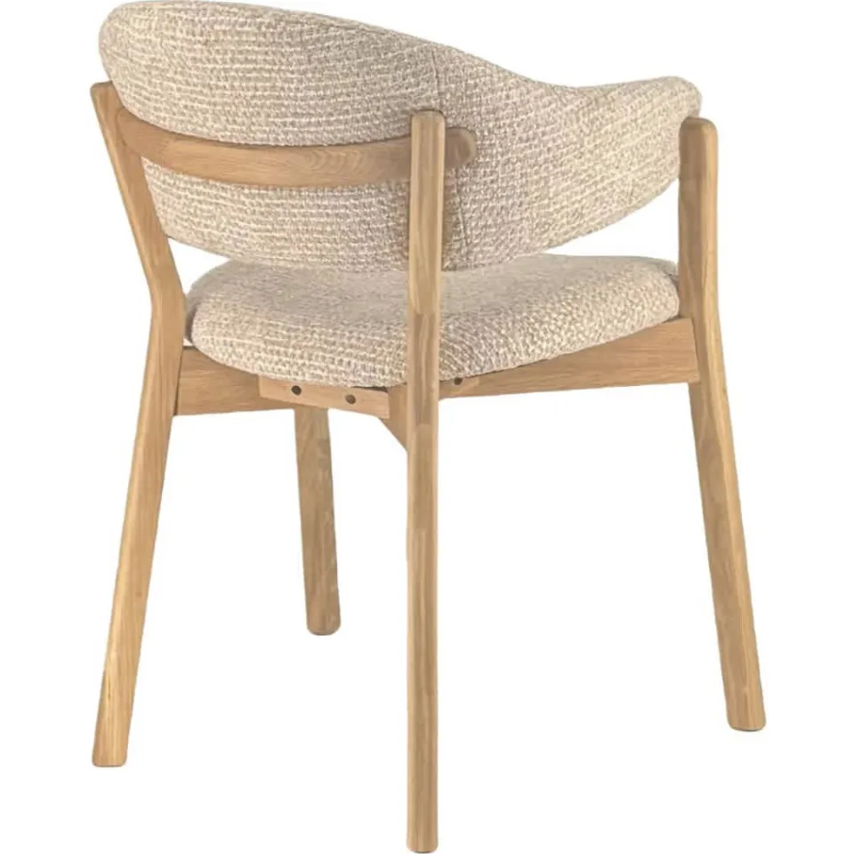 Giga Meubel Uppsala eetkamerstoel taupe, foto 5
