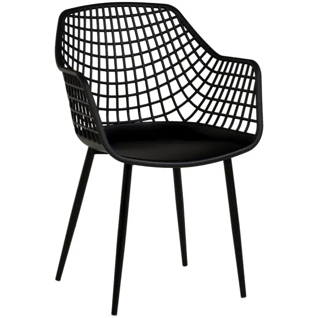 Kwantum kuipstoel Webbing zwart