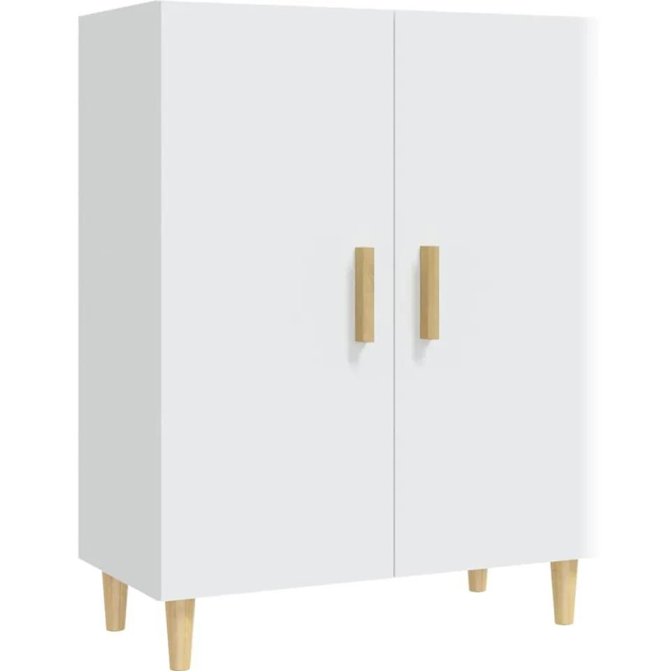 vidaXL Dressoir 70x34x90 cm bewerkt hout wit