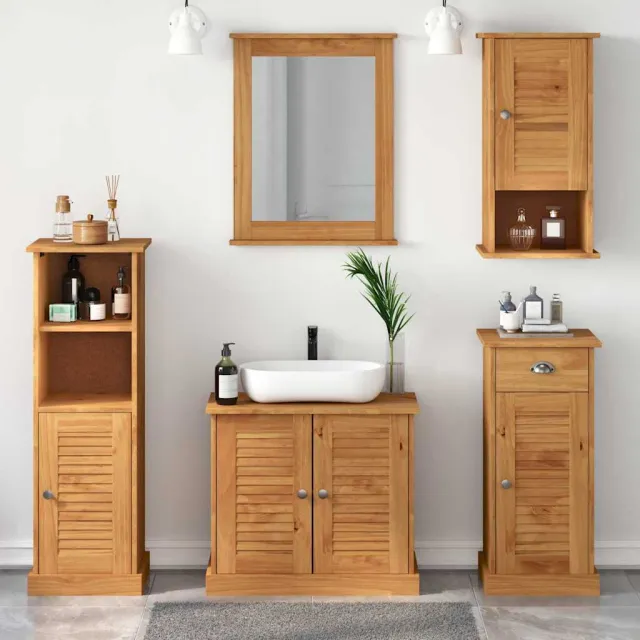 vidaXL Badkamermeubelset VIGO 5 st Honingbruin 37 x 34 x 110 cm bruin, foto 2