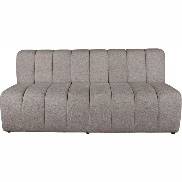 Home67 Eetkamerbank Sofia Beige Easy 04 - 180 cm