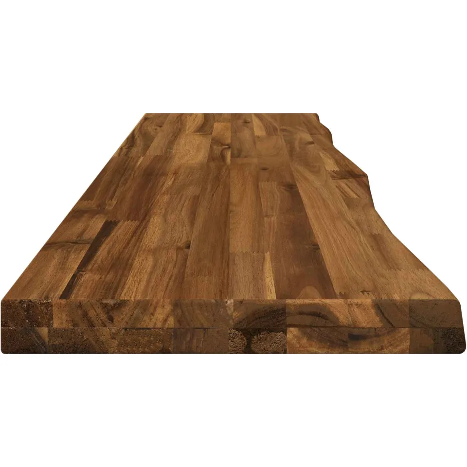 vidaXL Rechthoekig Tafelblad 110 x 20 x 3,2 cm Rechthoekig bruin, foto 2