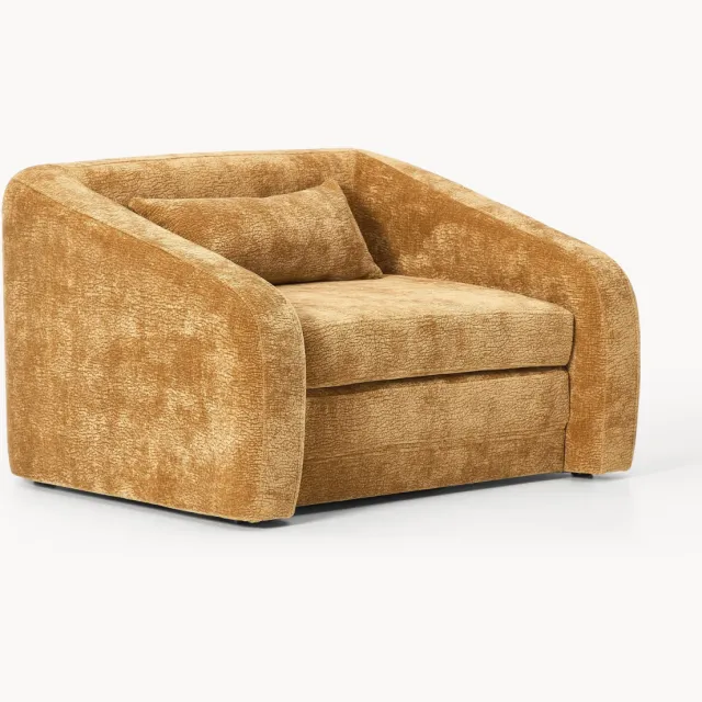 Westwing Collection Stoelbed Eliot Geel