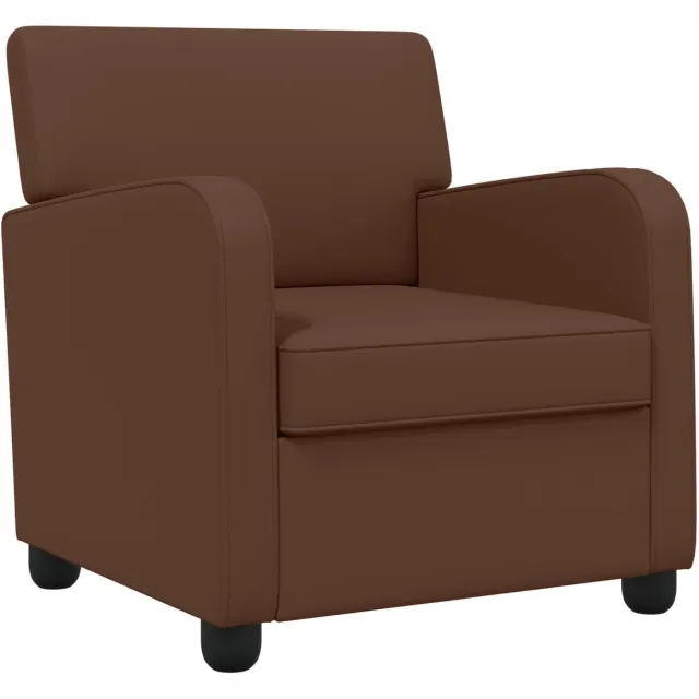 vidaXL Fauteuil - Bruin - Kunstleer
