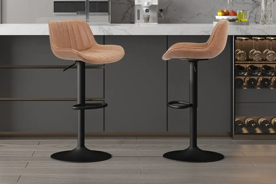 Barkruk Sepp cognac, foto 3