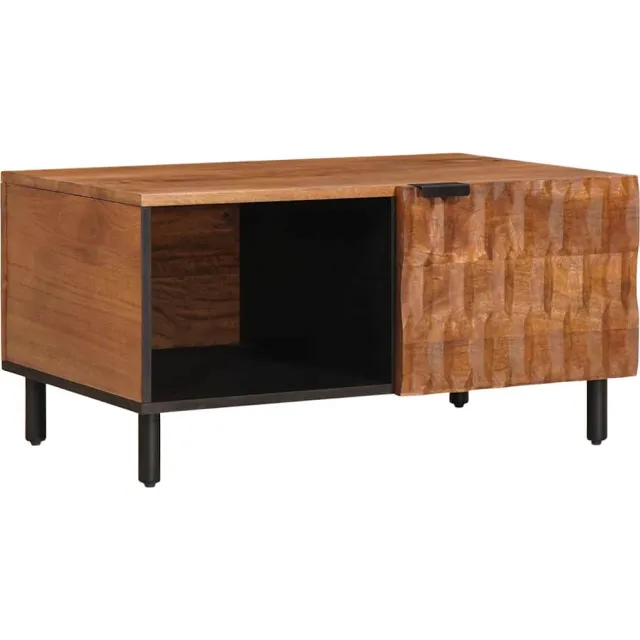 vidaXL Salontafel Bruin 80 x 50 x 40 cm Massief Mango Hout