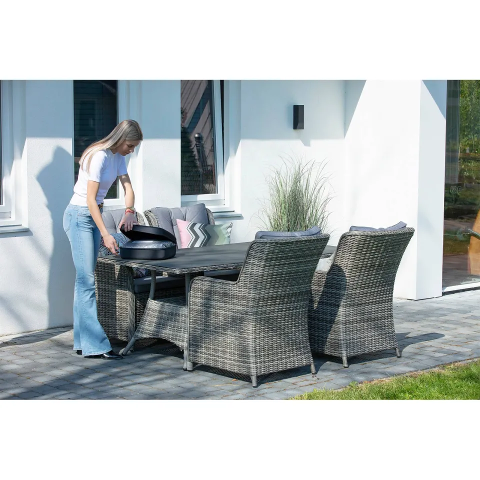 Madison tuinmeubelhoes grijs, foto 2