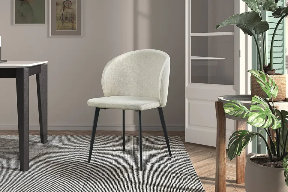 eetkamerstoel Lena beige, foto 5