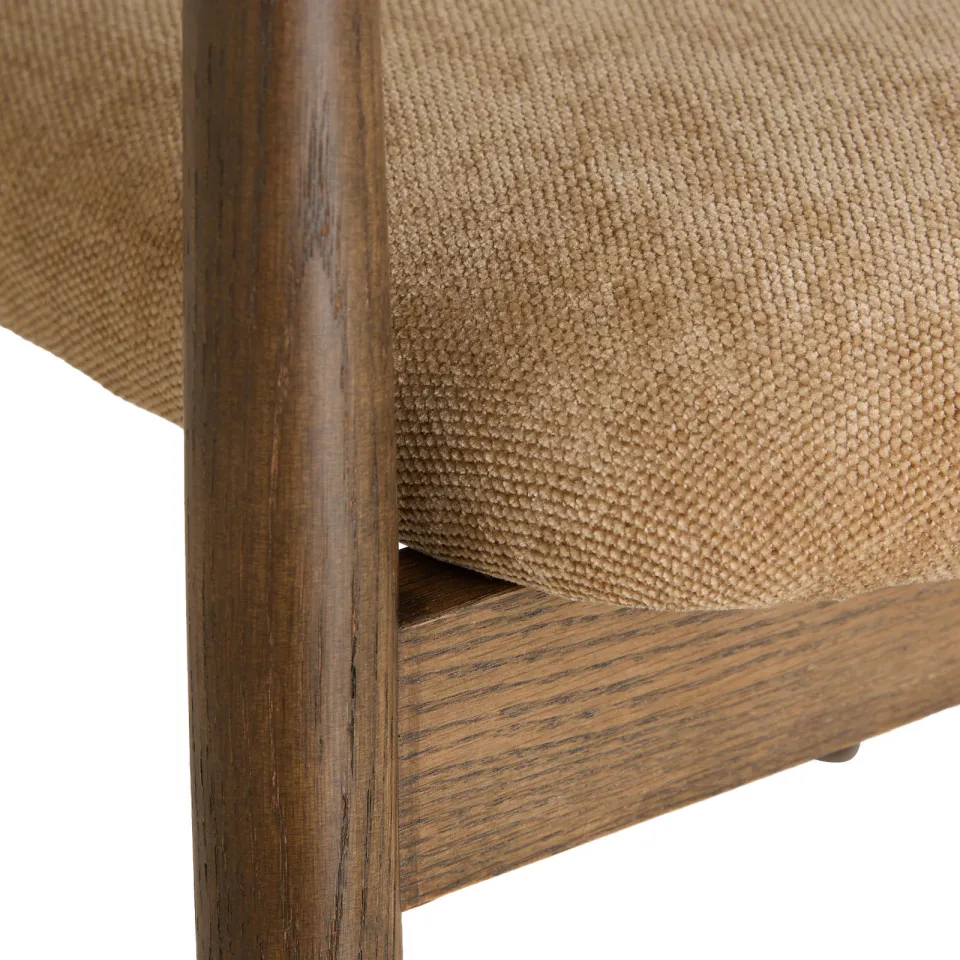 NOUS Living eetkamerstoel Myra beige, foto 6