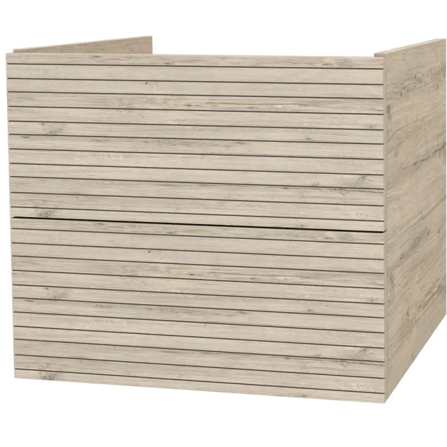 Boss & Wessing Elite onderkast 60 cm wit Bruin