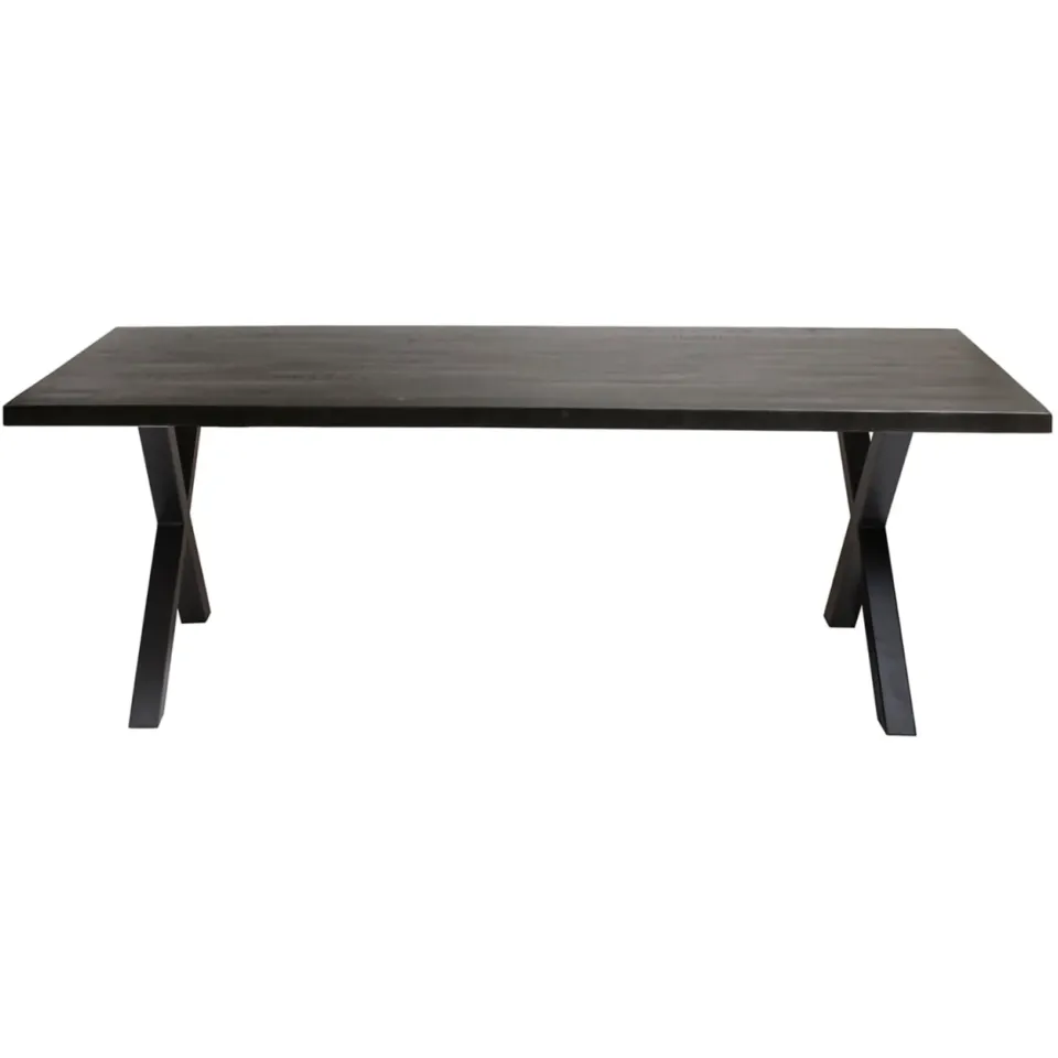 eetkamertafel Raegan Magnolia zwart