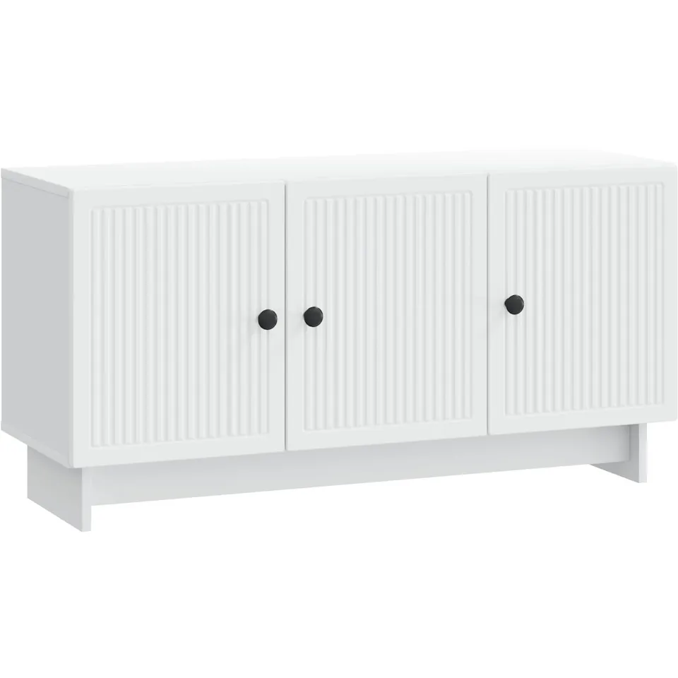 vidaXL TV-kast Wit 99 x 34,5 x 50 cm Bewerkt hout
