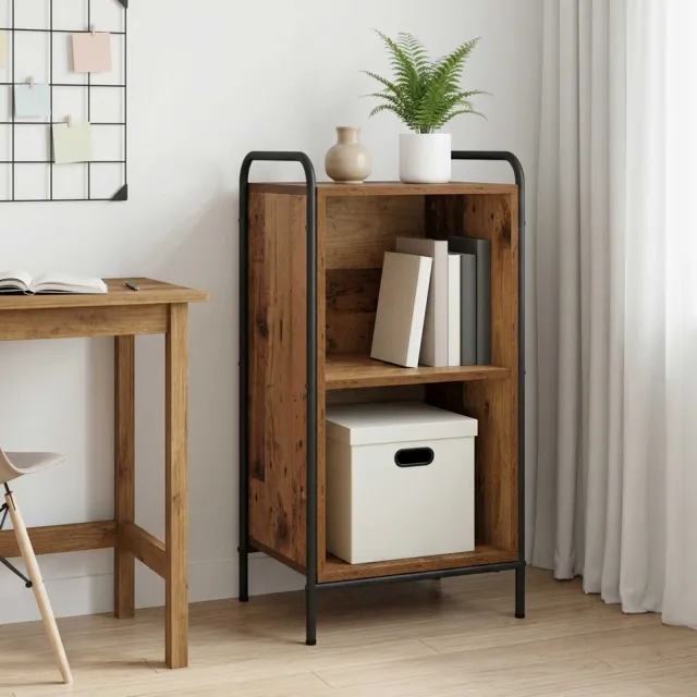 vidaXL Boekenkast 55,5 x 33 x 174 cm Bewerkt hout Oud hout bruin, foto 2