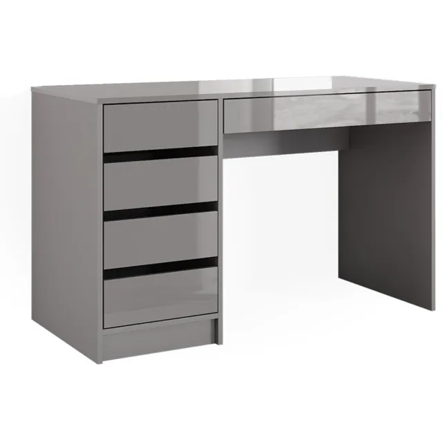 Vicco Kaptafel Sherry, Grijs, 120 cm zonder spiegel