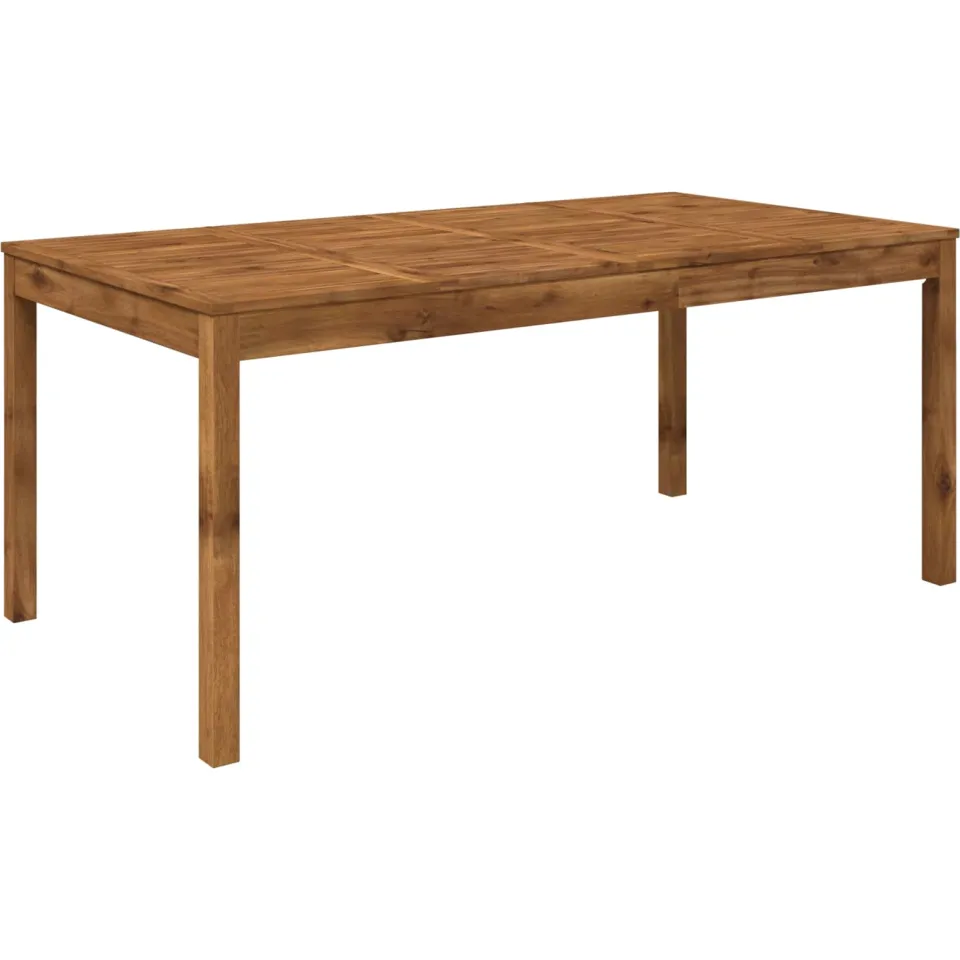 vidaXL Tuindiner tafel LAREN Naturel 180 x 88,5 x 75 cm, foto 3