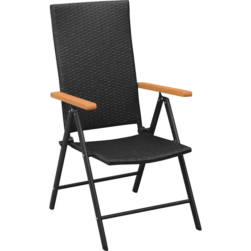 vidaXL 5-delige Tuinset zwart en bruin, foto 4