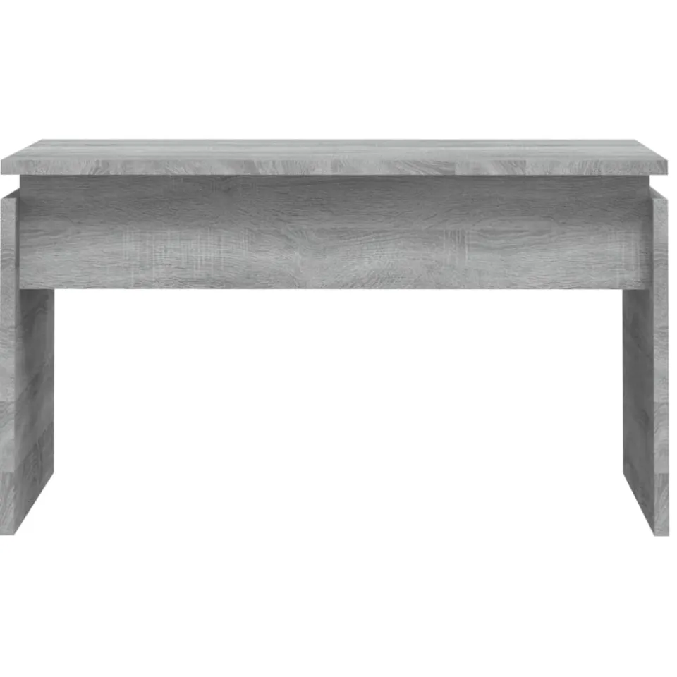 vidaXL Salontafel 68x50x38 cm bewerkt hout grijs sonoma eiken, foto 4