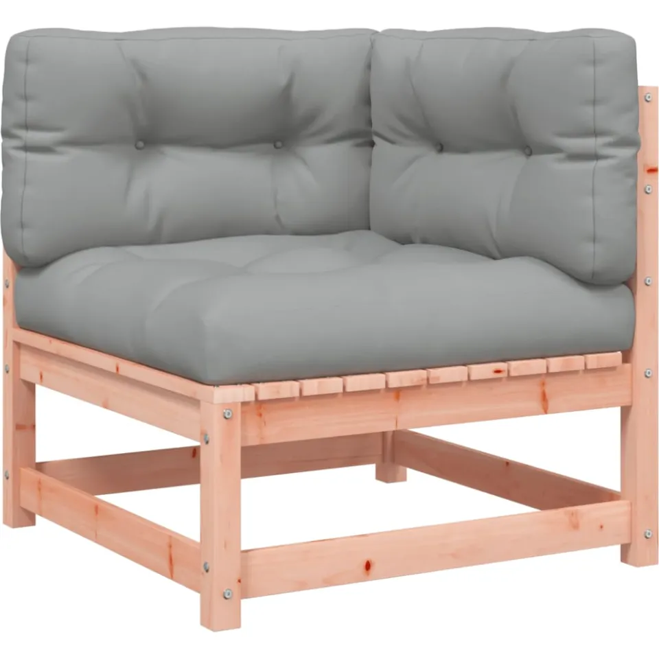 vidaXL 8-delige Loungeset met kussens massief douglas vurenhout bruin, foto 3