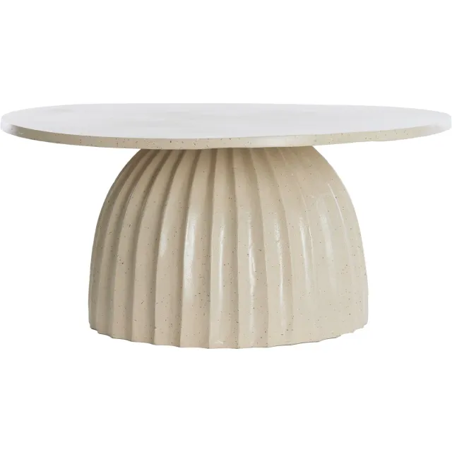 Light & Living Bijzettafel VEGLIA - Ø70x33.5cm - Bruin