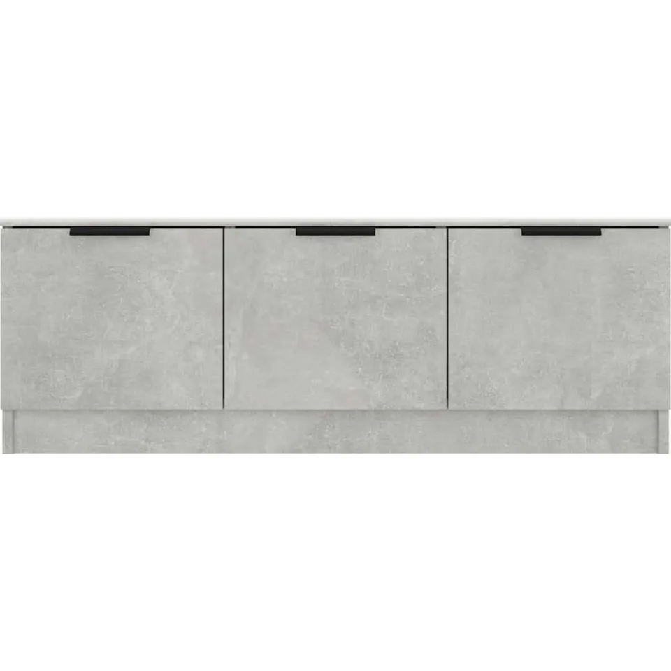 vidaXL Tv-meubel 102x35x36,5 cm bewerkt hout betongrijs grijs, foto 4
