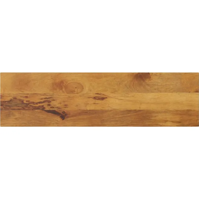 vidaXL Tafelblad rechthoekig 100x40x2,5 cm massief mangohout Bruin