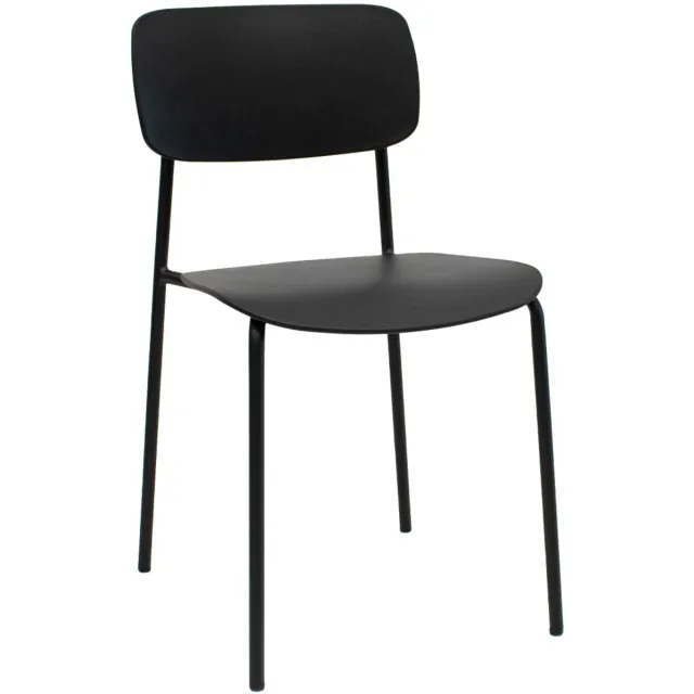 Kick Collection Kick eetkamerstoel Lio - zwart