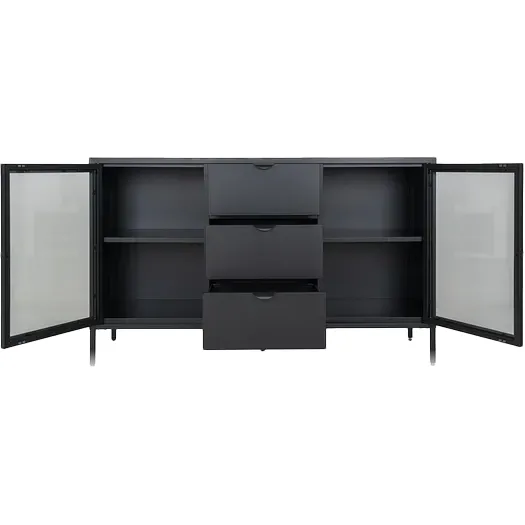 Artichok James metalen sideboard zwart - 140 x 40 cm, foto 5