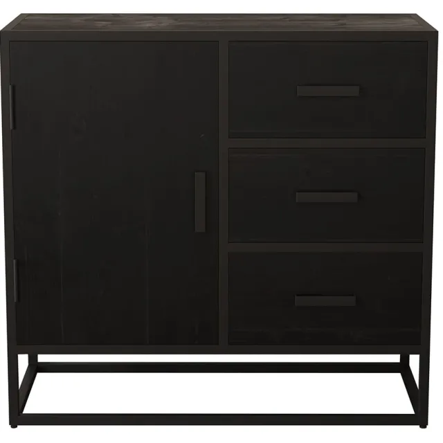 Opbergkast Otis Zwart 85 cm