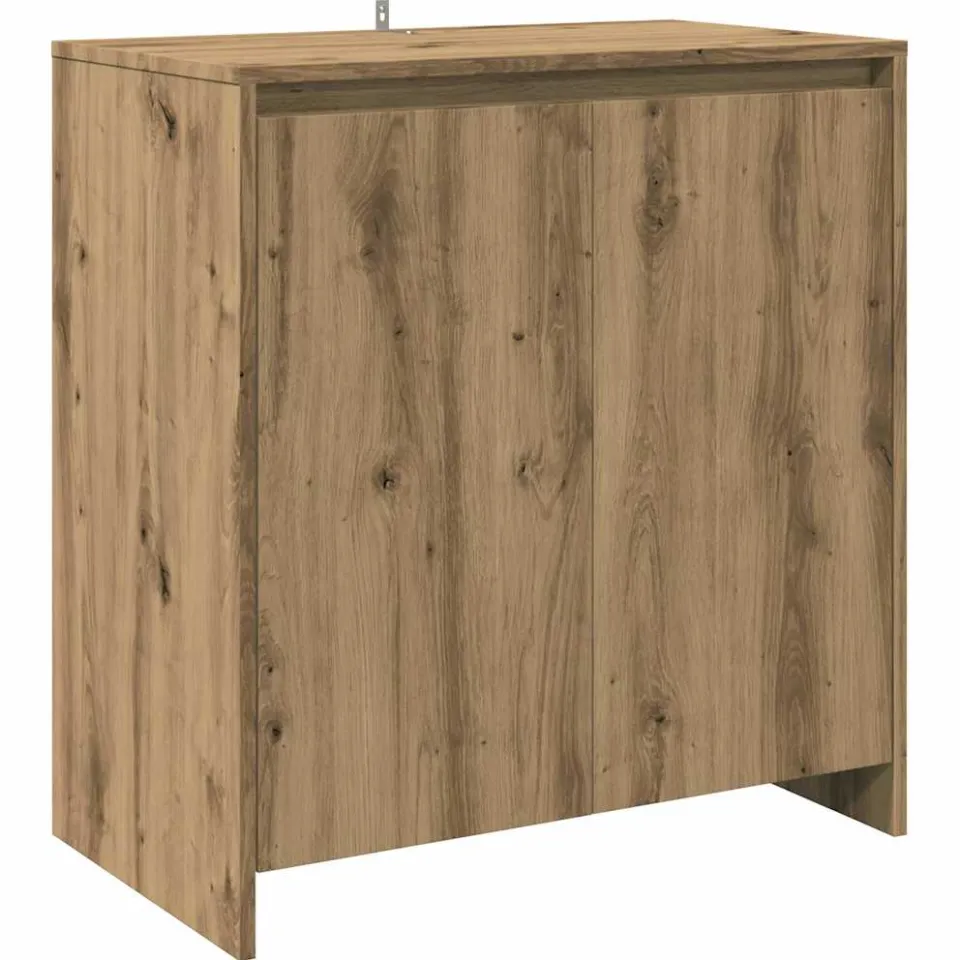 vidaXL 3-delige Dressoirs bewerkt hout artisanaal eikenkleur, foto 4