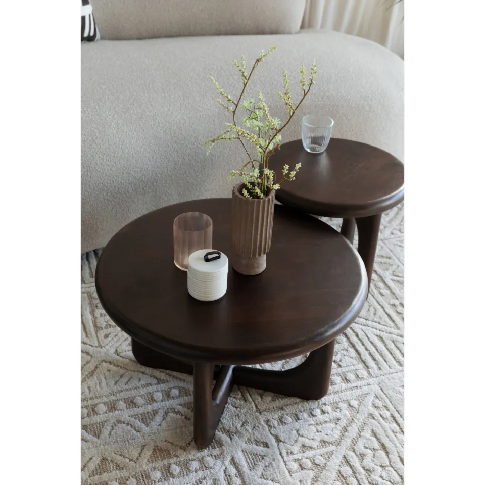 Housecraft Living salontafel Jani donker bruin, foto 4