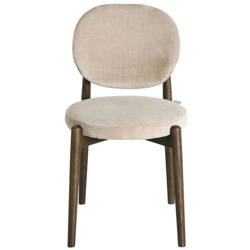 NOUS Living Avara eetkamerstoel beige, foto 5