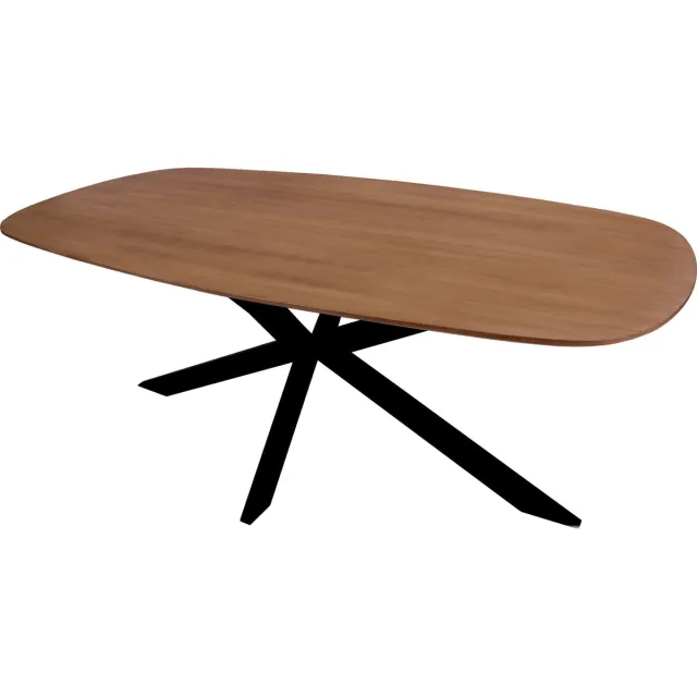 Kick Collection Kick eettafel Dana - 180cm bruin