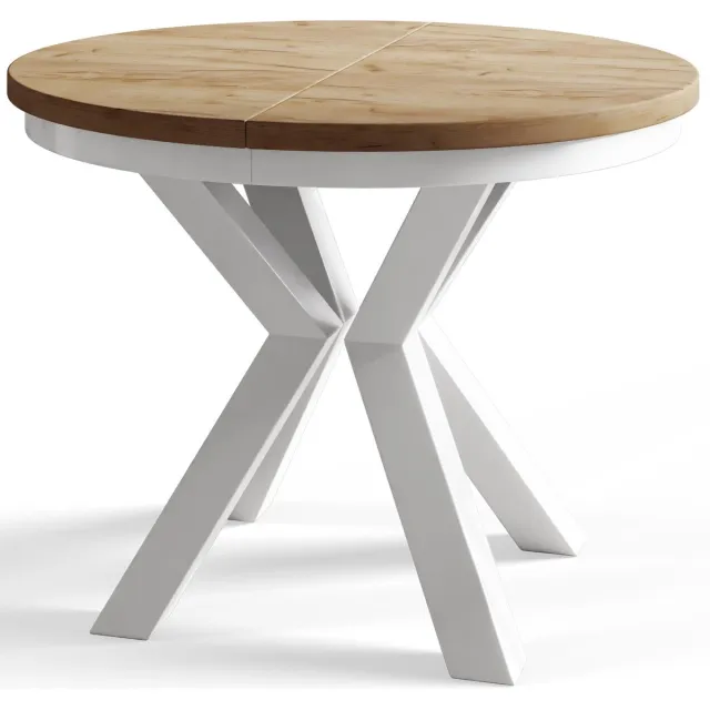 ALPİ Alpi Moebel - Uittrekbare Eettafel Loft 100-180 cm - Bruin