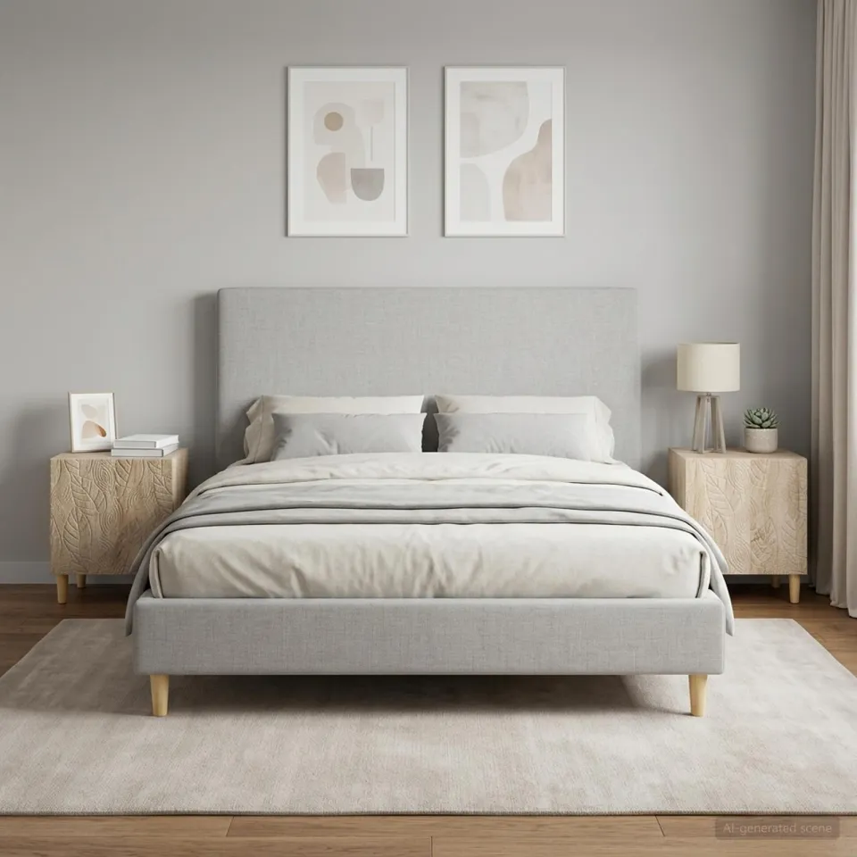 vidaXL Nachtkastje 2 st Sonoma Eiken 43 x 34,5 x 50 cm Bewerkt hout, foto 3
