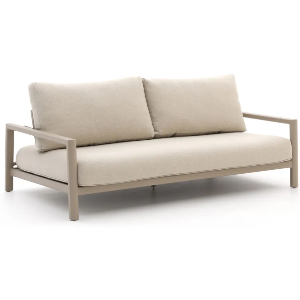 Tierra Outdoor Oasis stoel-bank loungeset 4-delig verstelbaar taupe, foto 4