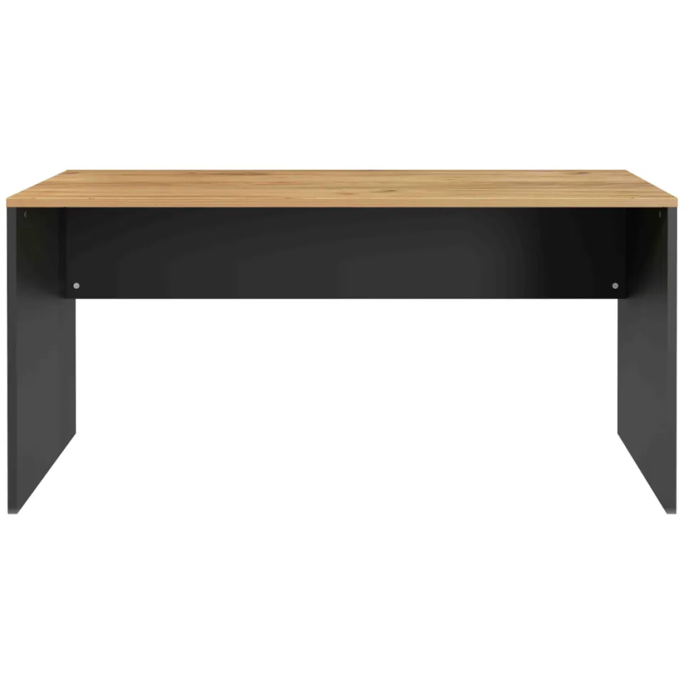 Bureau Ivory Grafiet Eiken, foto 2