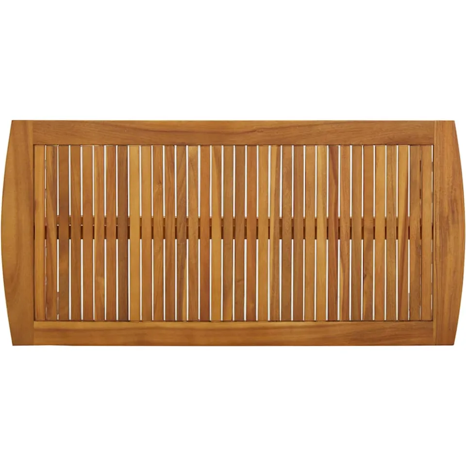 vidaXL Salontafel 102x50x43 cm massief acaciahout bruin, foto 4