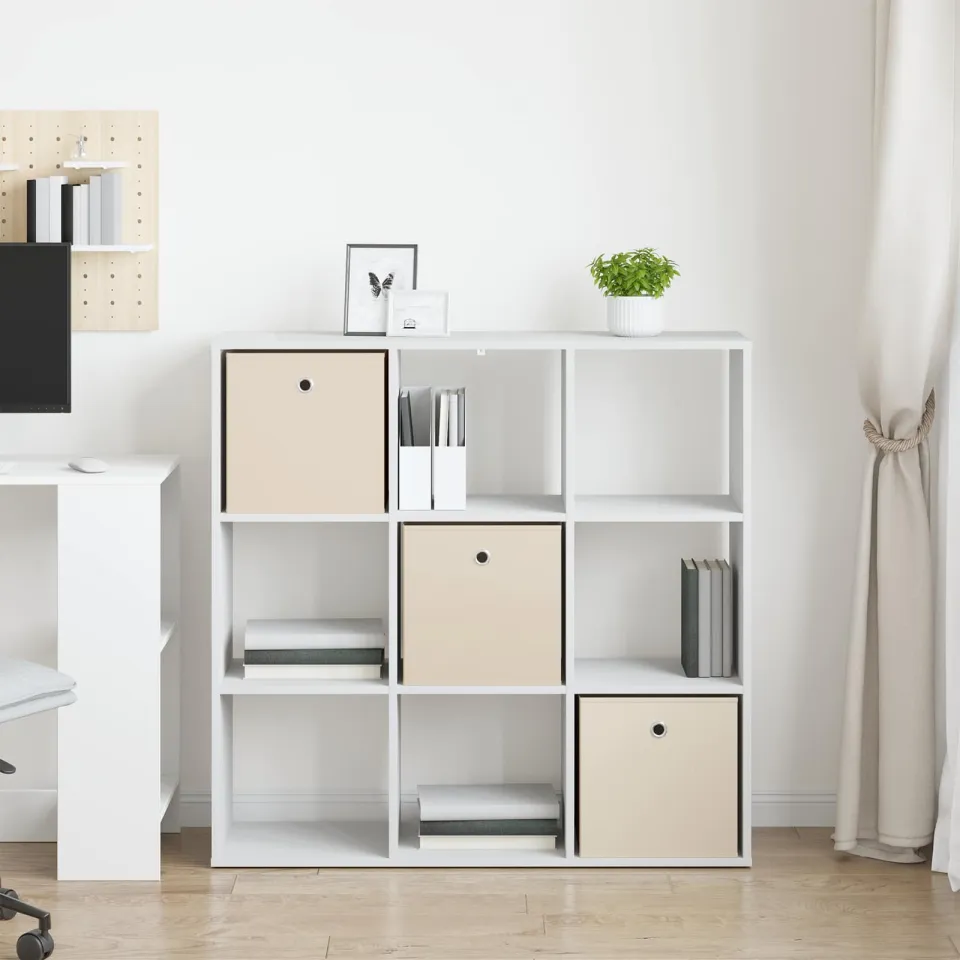 vidaXL Dressoir Wit 102 x 31 x 99,5 cm, foto 4
