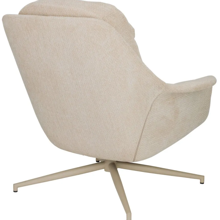 Zuiver loungestoel/fauteuil Philly naturel, foto 5