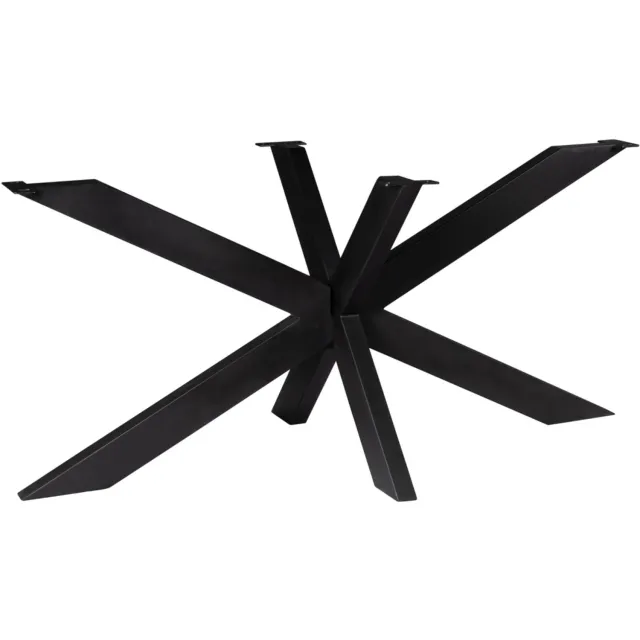 Starfurn Matrixpoot ovaal/rechthoek 160 cm koker - zwart