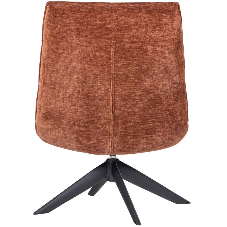 WOOOD Jouke Draaifauteuil - Polyester - Zand - 97x70x85, foto 2