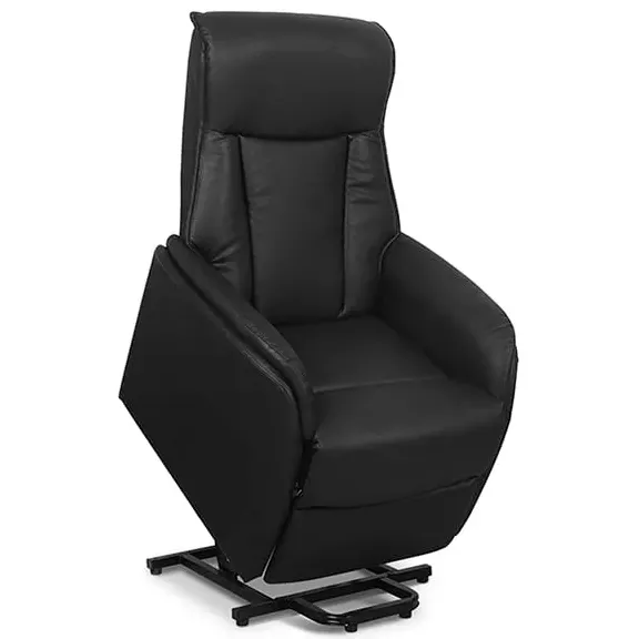 relaxfauteuil Francine zwart, foto 5