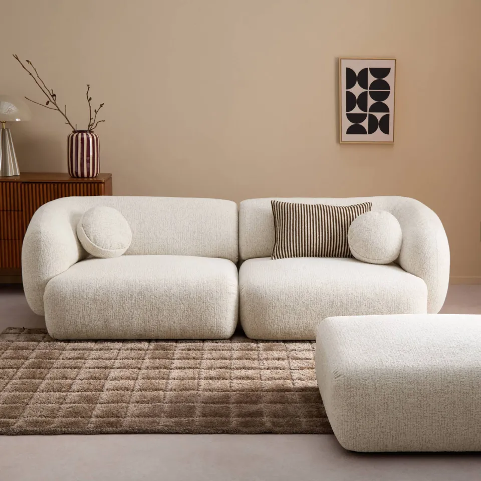 Studio LIVIT Atea 3-zitsbank beige, foto 4