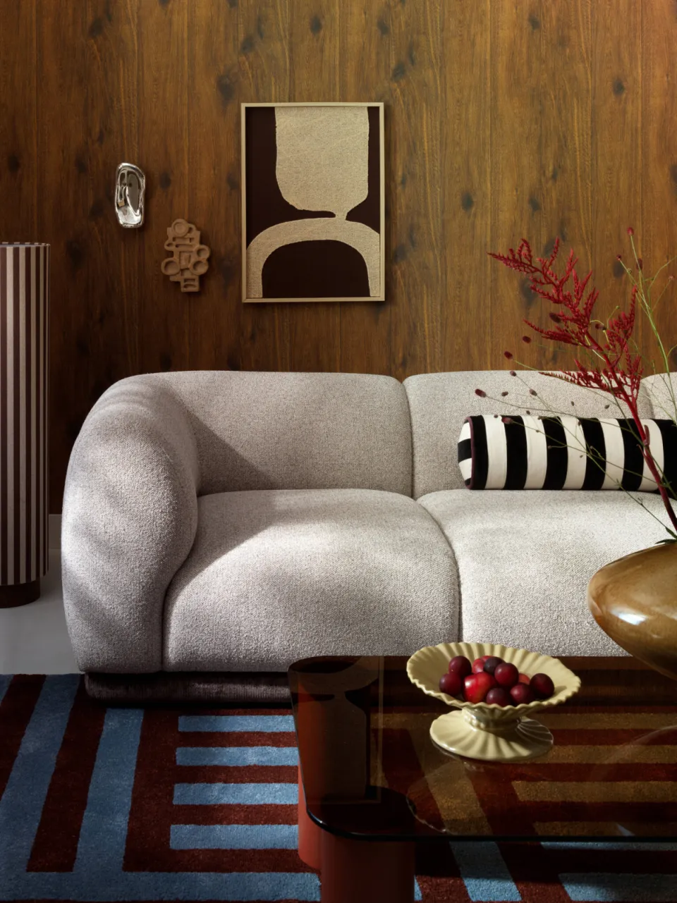 NOUS Living Lumi 3-zitsbank beige, foto 5