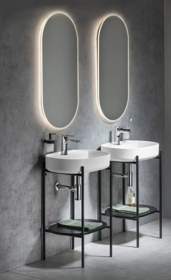 Sapho Badkamer Set Sapho Puno Zwart